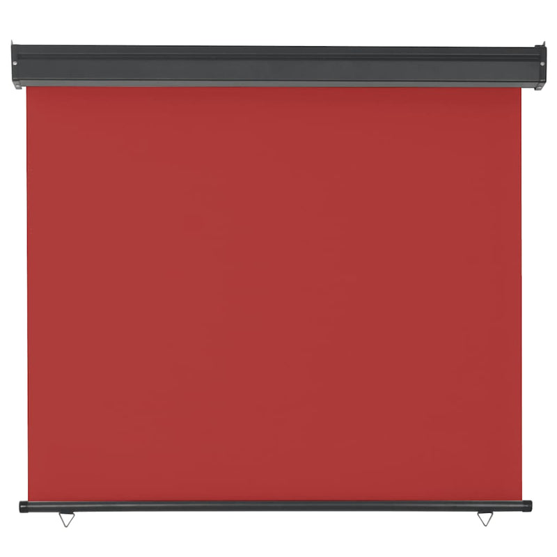 Laden Sie das Bild in Galerie -Viewer, Vidaxl balkonscherm 125x250 cm rood