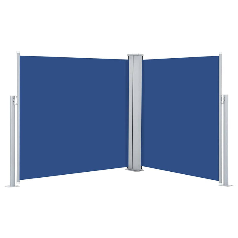 Load image into Gallery viewer, Vidaxl windscherm uittrekbaar 100x600 cm blauw