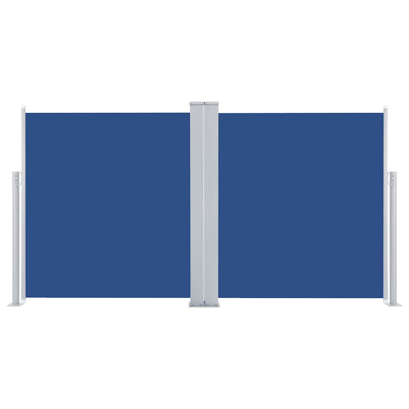 Load image into Gallery viewer, Vidaxl windscherm uittrekbaar 100x600 cm blauw