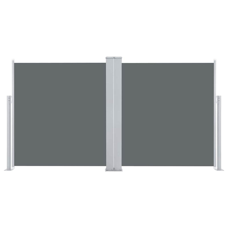 Load image into Gallery viewer, Vidaxl windscherm uittrekbaar 120x600 cm antraciet