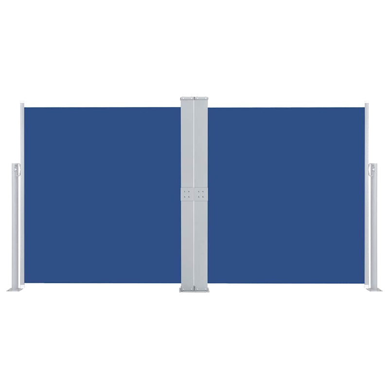 Load image into Gallery viewer, Vidaxl windscherm uittrekbaar 140x600 cm blauw