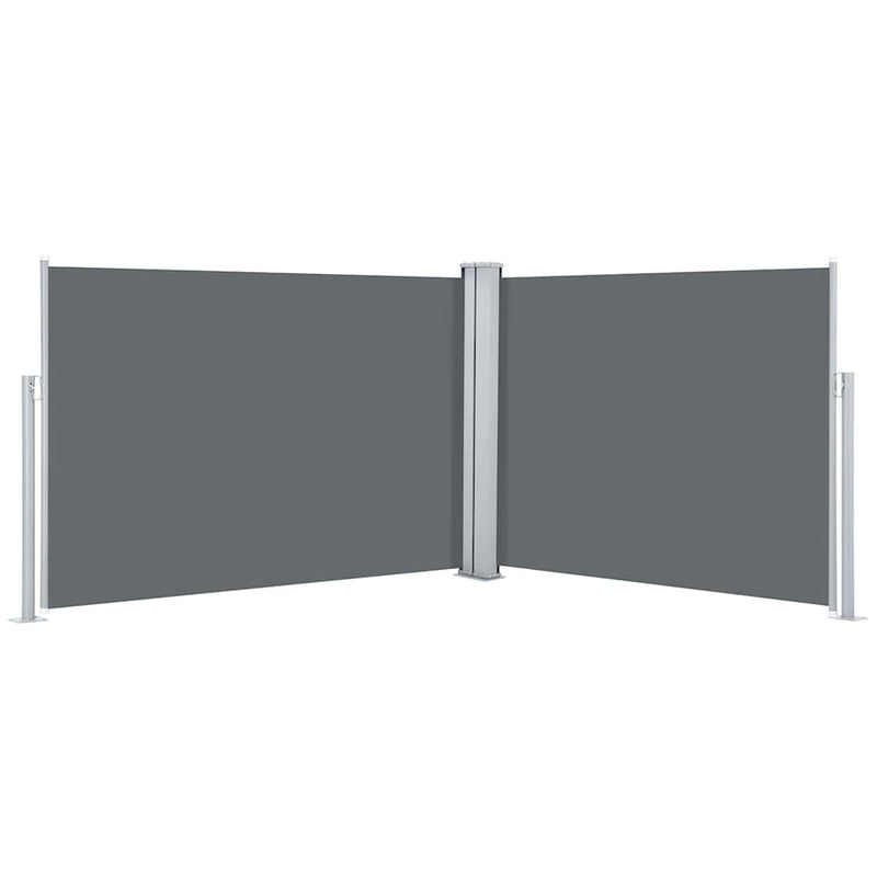 Load image into Gallery viewer, Vidaxl windscherm uittrekbaar 120x1000 cm antraciet