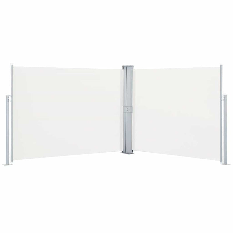 Load image into Gallery viewer, Vidaxl windscherm uittrekbaar 140x1000 cm crème