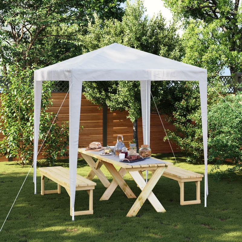 Load image into Gallery viewer, Vidaxl partytent 2x2 m wit