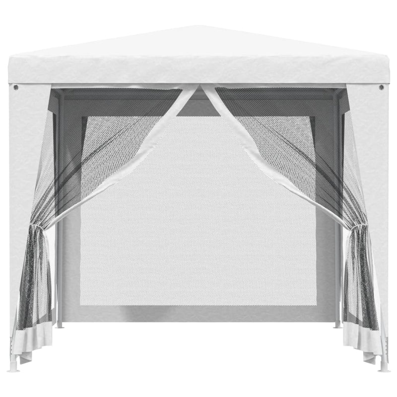 Load image into Gallery viewer, Vidaxl partytent met 4 mesh zijwanden 2,5x2,5 m wit