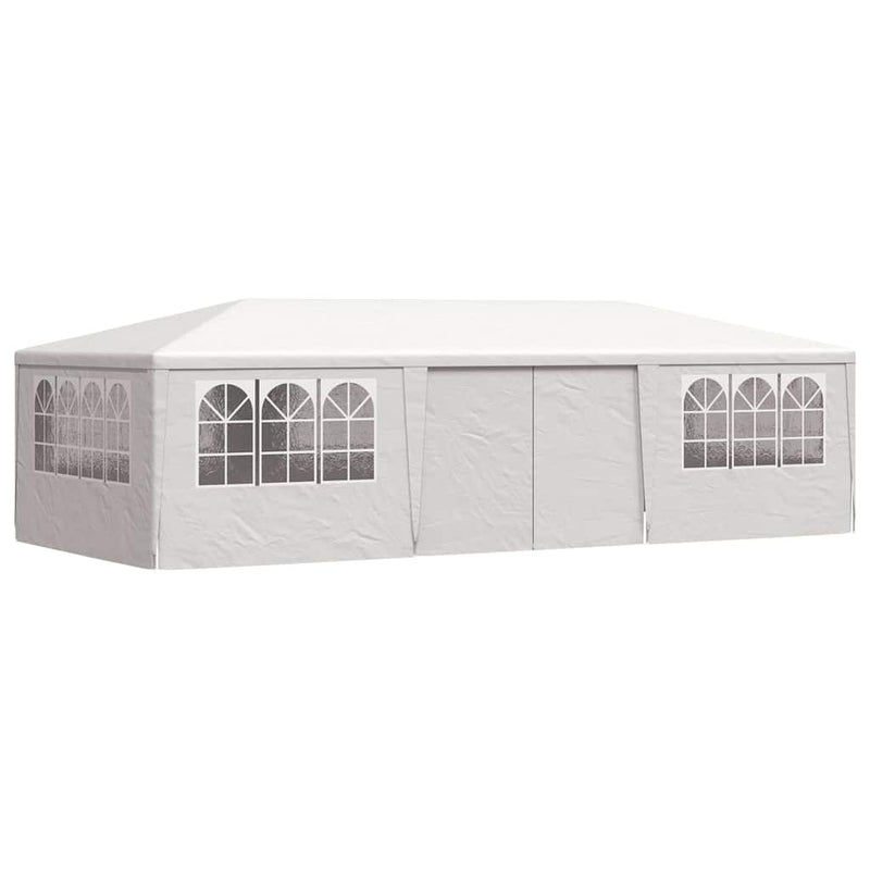ギャラリービューアに画像をロードする, Vidaxl partytent met zijwanden professioneel 90 g m² 4x9 m wit