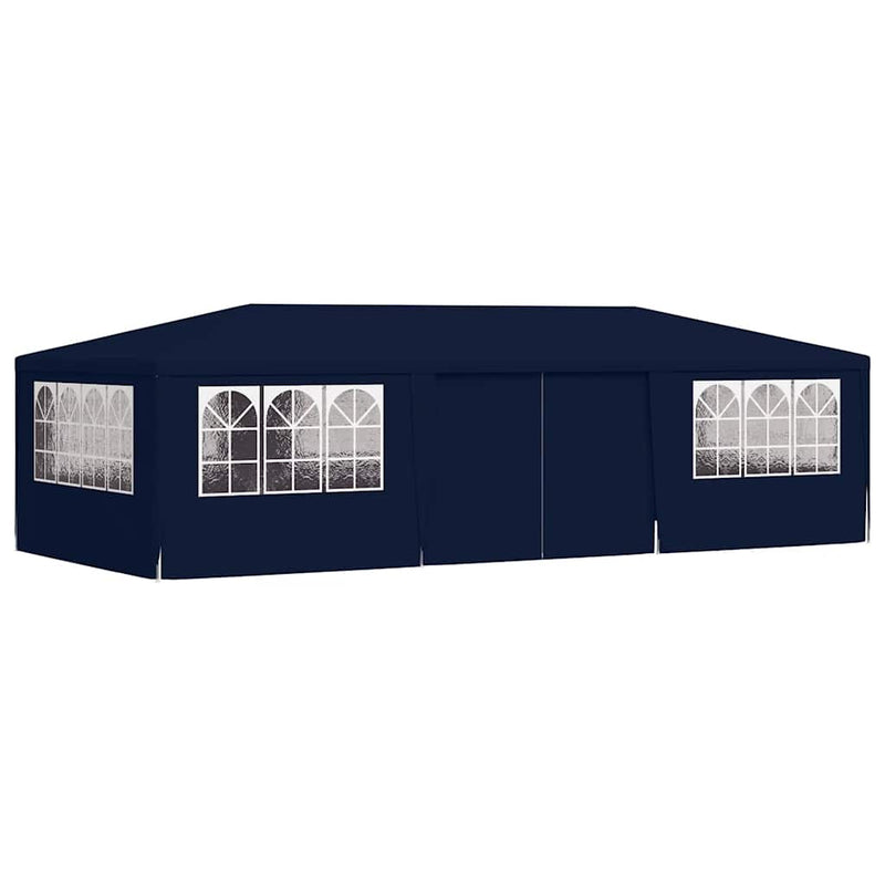 Load image into Gallery viewer, Vidaxl partytent met zijwanden professioneel 90 g m² 4x9 m blauw