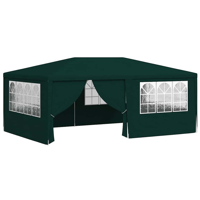 Load image into Gallery viewer, Vidaxl partytent met zijwanden professioneel 90 g m² 4x6 m groen