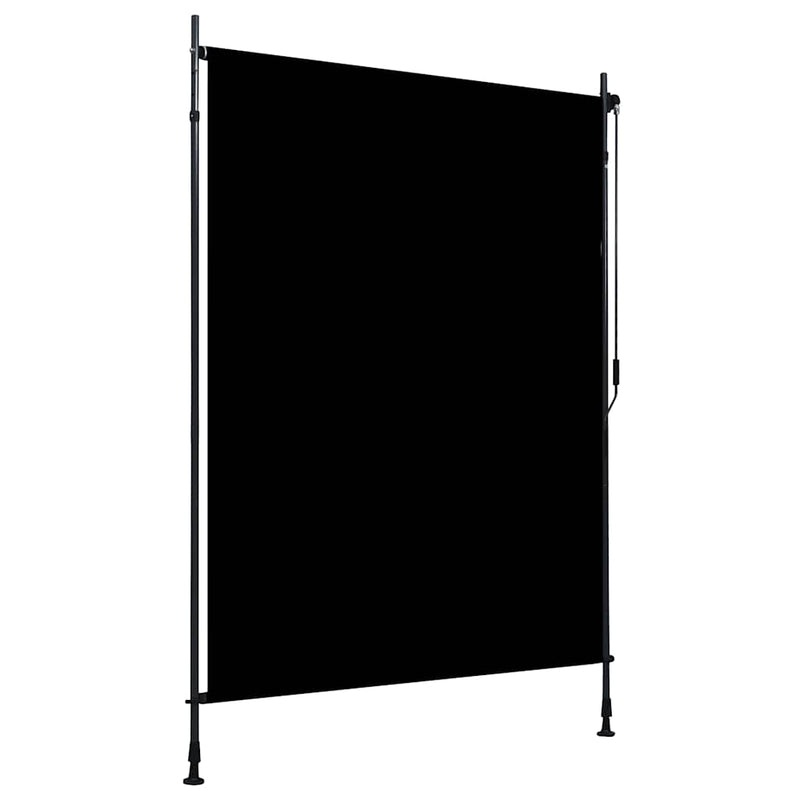 Load image into Gallery viewer, Vidaxl rolgordijn voor buiten 150x270 cm antraciet