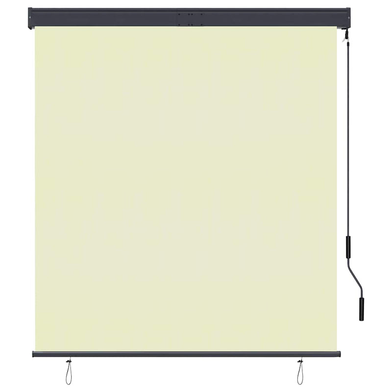 ギャラリービューアに画像をロードする, Vidaxl rolgordijn voor buiten 140x250 cm crème