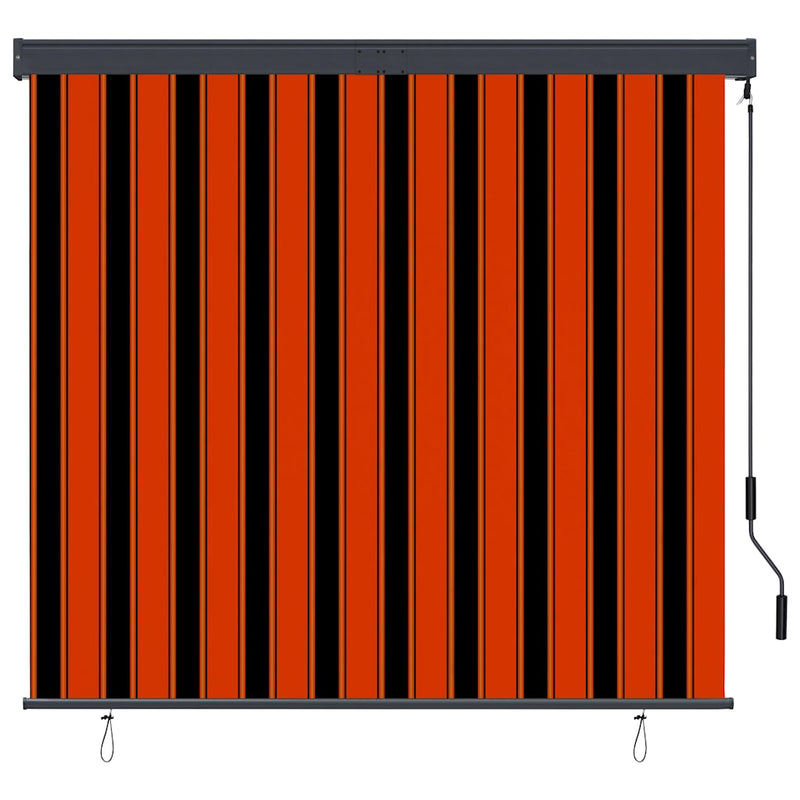 Laden Sie das Bild in Galerie -Viewer, Vidaxl rolgordijn voor buiten 160x250 cm oranje en bruin