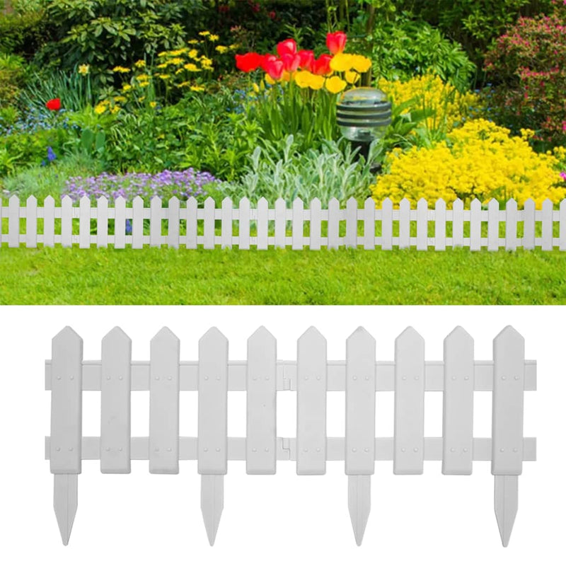 Load image into Gallery viewer, Vidaxl gazonranden 25 st 10 m pp wit