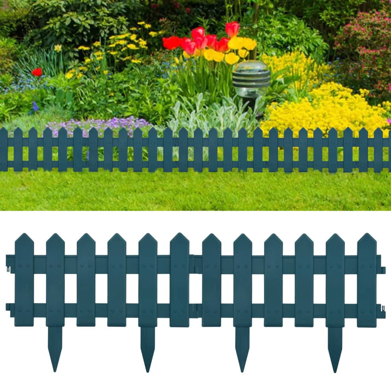 Load image into Gallery viewer, Vidaxl gazonranden 25 st 10 m pp groen