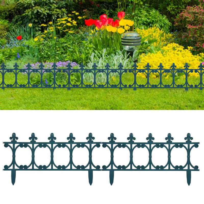 Load image into Gallery viewer, Vidaxl gazonranden 16 st 10 m pp groen