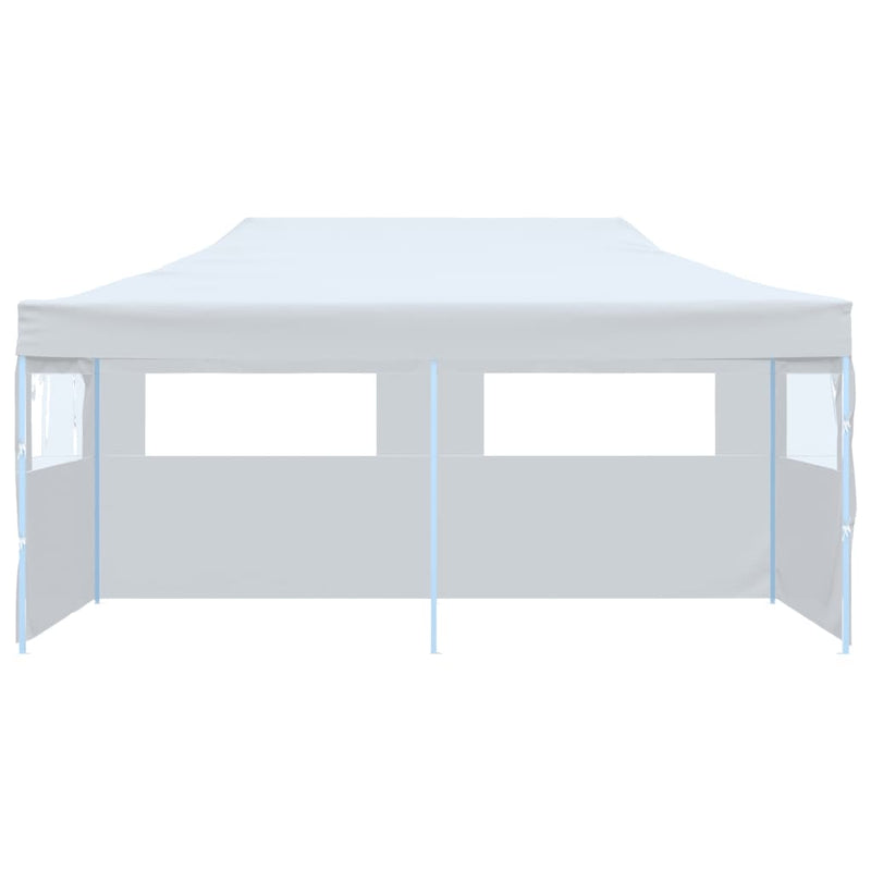 Load image into Gallery viewer, VidaXL Partytent pop-up met zijwanden 3x6 m staal wit