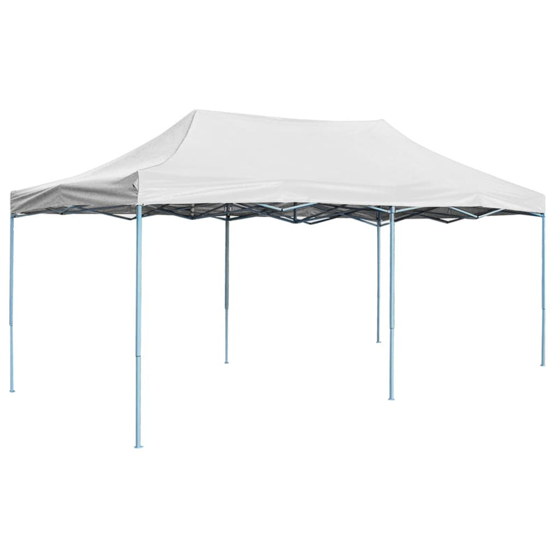Load image into Gallery viewer, Vidaxl partytent inklapbaar 3x6 m staal wit