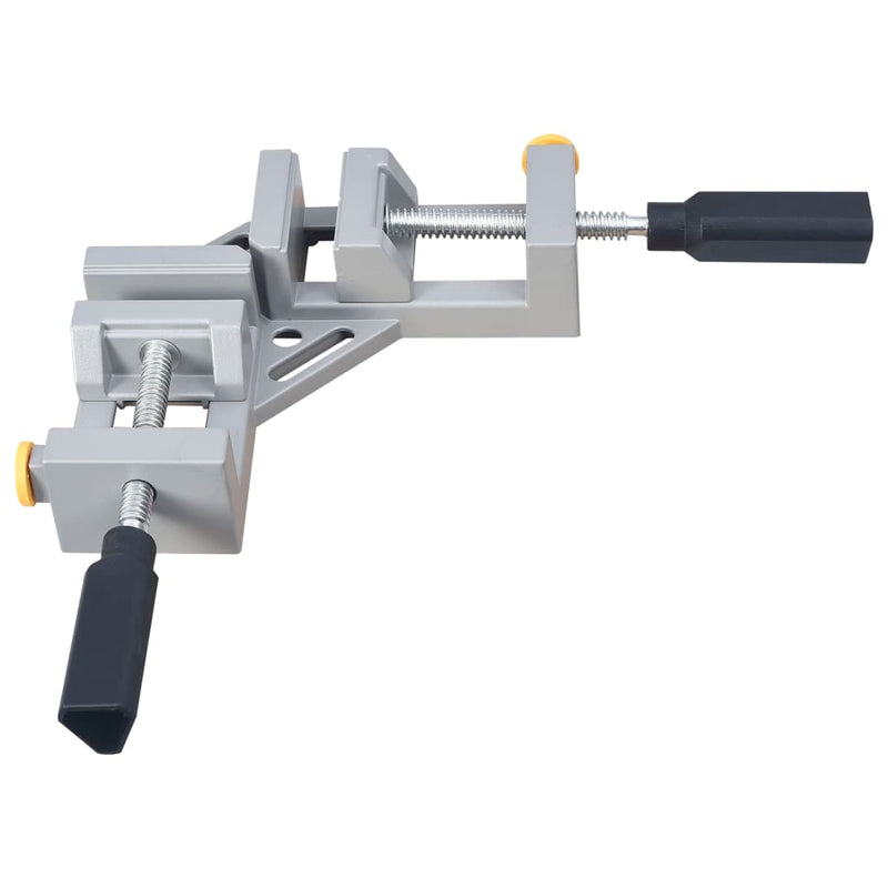 Load image into Gallery viewer, Vidaxl hoekklem met dubbel handvat 95 mm aluminium
