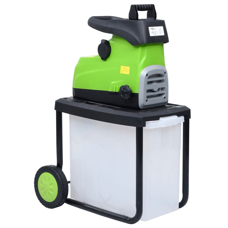 Load image into Gallery viewer, Vidaxl tuinhakselaar elektrisch met verzamelbak 2800 w