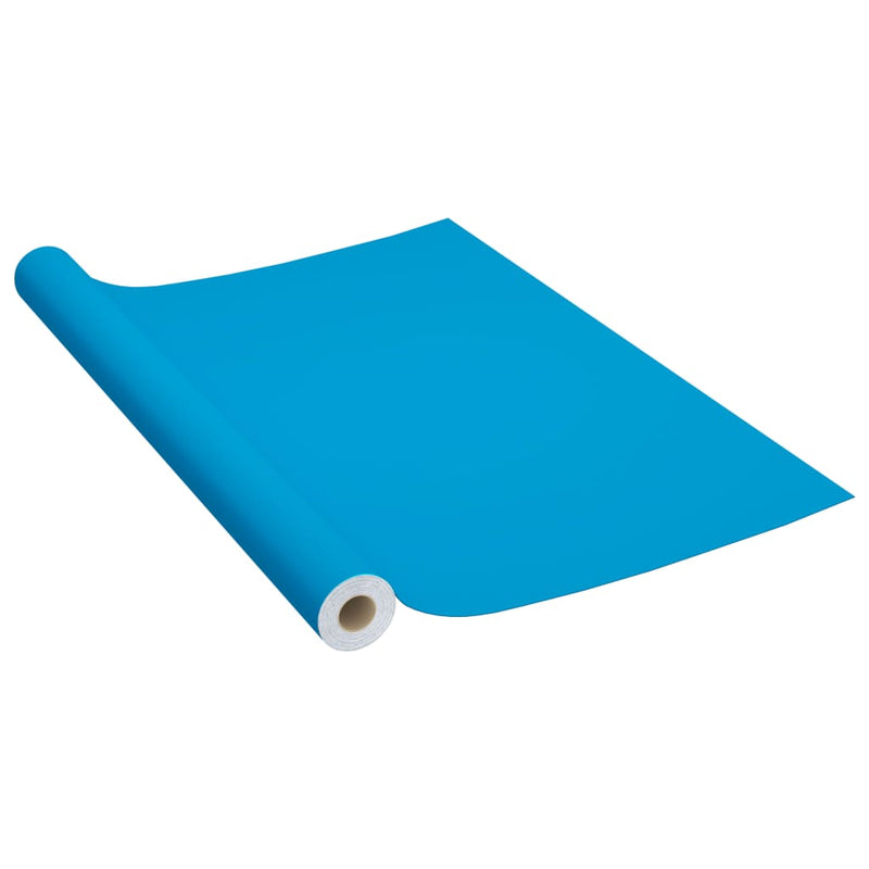 Load image into Gallery viewer, Vidaxl meubelfolie zelfklevend 500x90 cm pvc azuurblauw