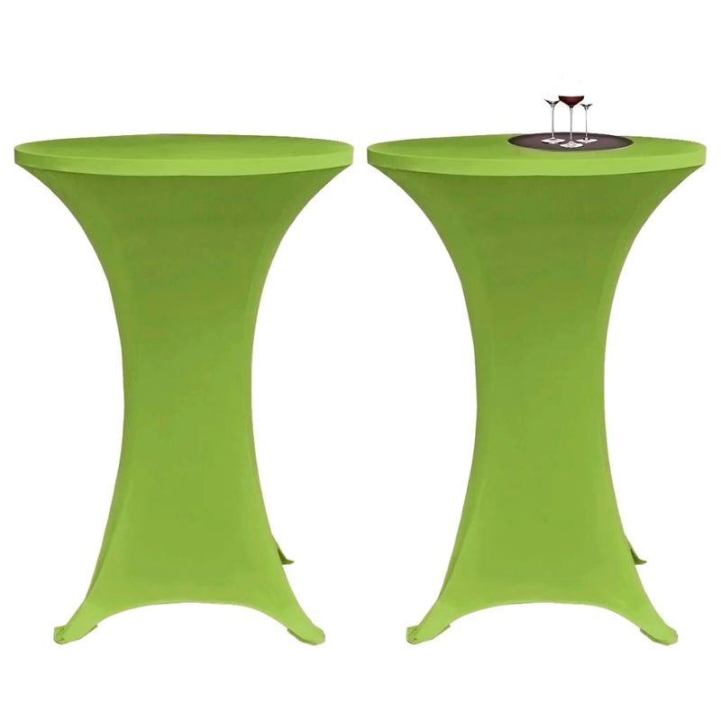 Load image into Gallery viewer, Vidaxl tafelhoes stretch 4 st 80 cm groen