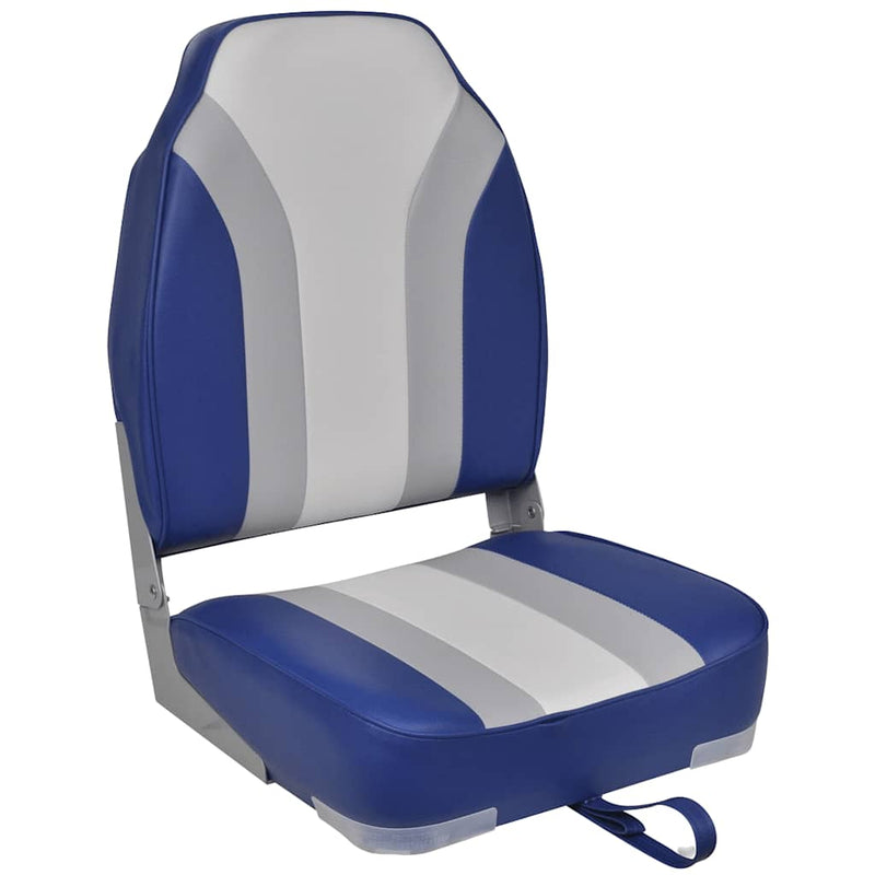 Load image into Gallery viewer, Vidaxl bootstoelen inklapbaar 2 st met hoge rugleuning