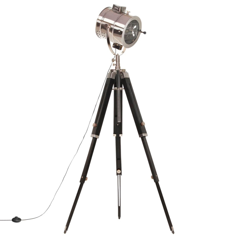 Load image into Gallery viewer, Vidaxl vloerlamp driepoot 165 cm massief mangohout