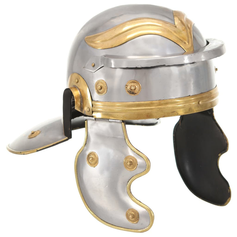 Load image into Gallery viewer, Vidaxl soldatenhelm romeins replica staal zilverkleurig