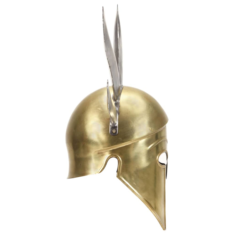 Load image into Gallery viewer, Vidaxl soldatenhelm grieks replica larp staal messingkleurig