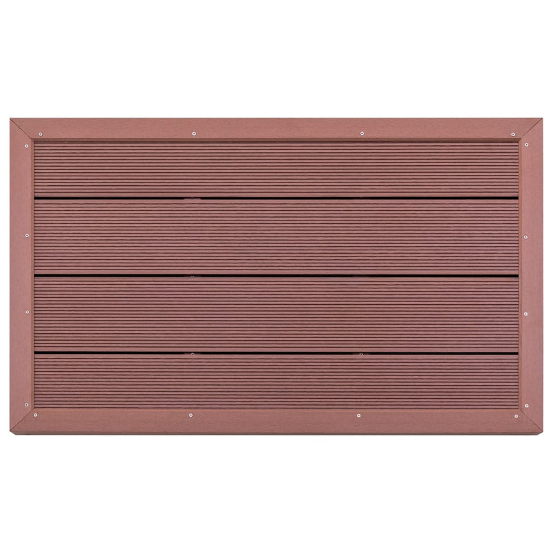 Load image into Gallery viewer, Vidaxl vloerelement voor solardouche 101x63x5,5 cm hkc bruin