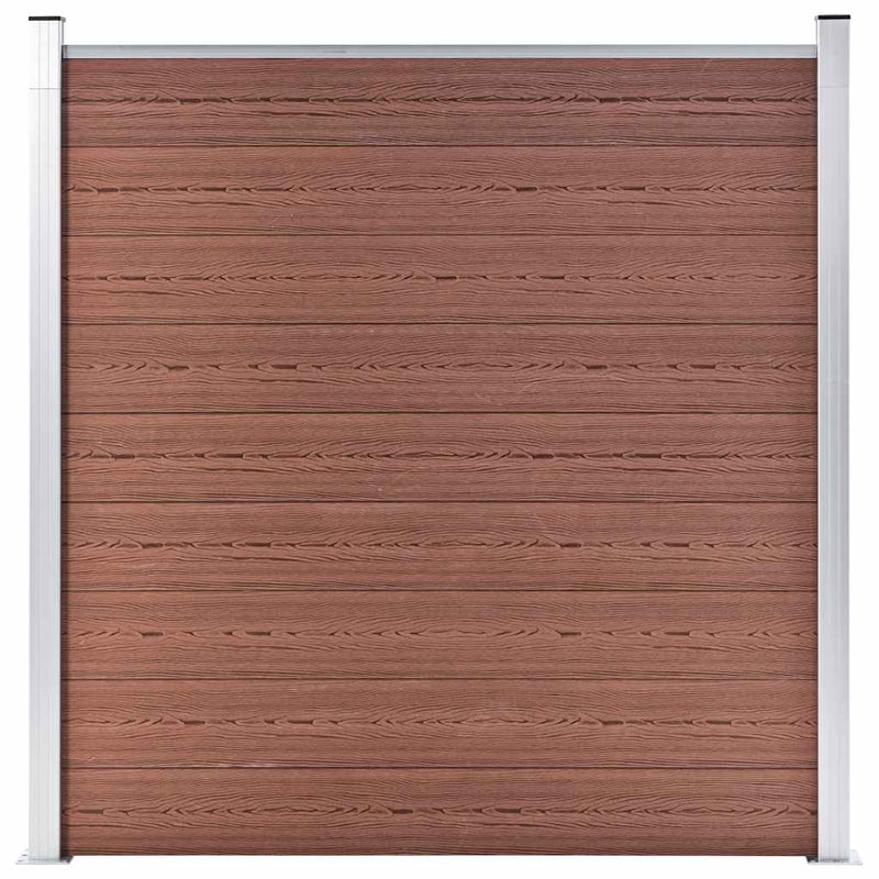 Load image into Gallery viewer, Vidaxl schutting 180x186 cm hkc bruin