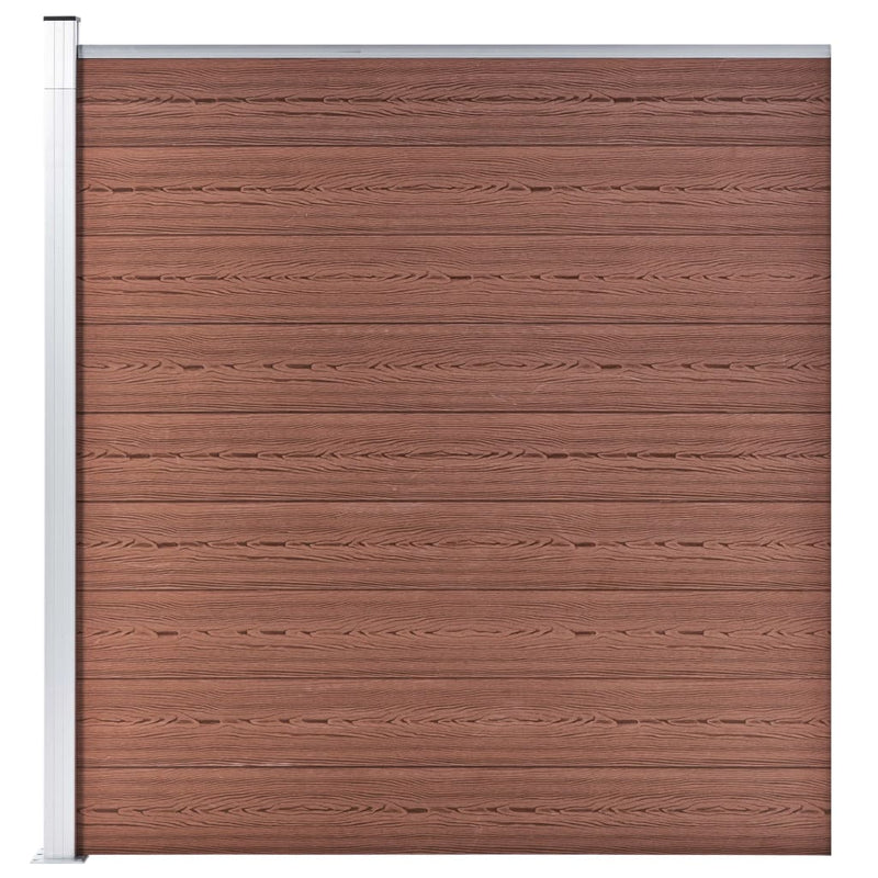 Load image into Gallery viewer, Vidaxl schutting 175x186 cm hkc bruin