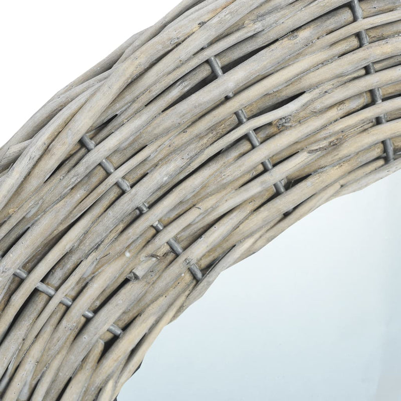 Load image into Gallery viewer, VidaXL Spiegel 80 cm wicker