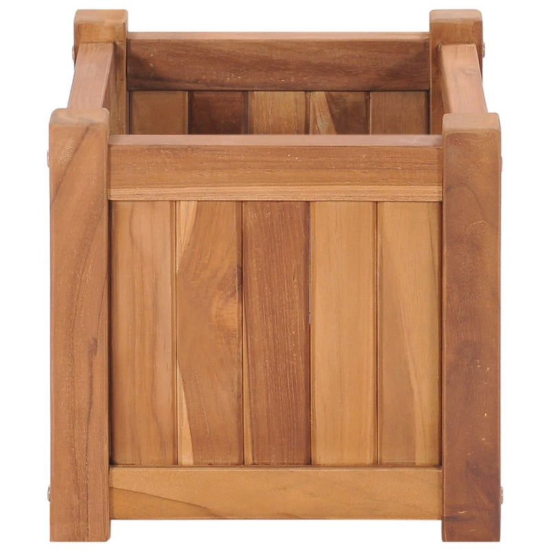 Load image into Gallery viewer, Vidaxl plantenbak verhoogd 30x30x30 cm massief teakhout