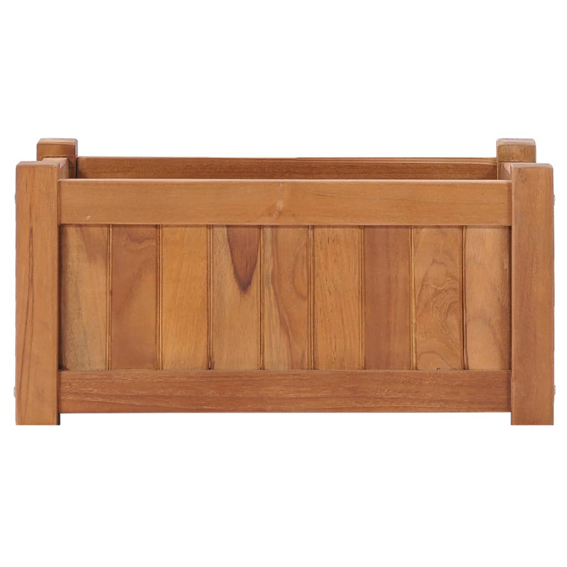 Load image into Gallery viewer, Vidaxl plantenbak verhoogd 50x25x25 cm massief teakhout
