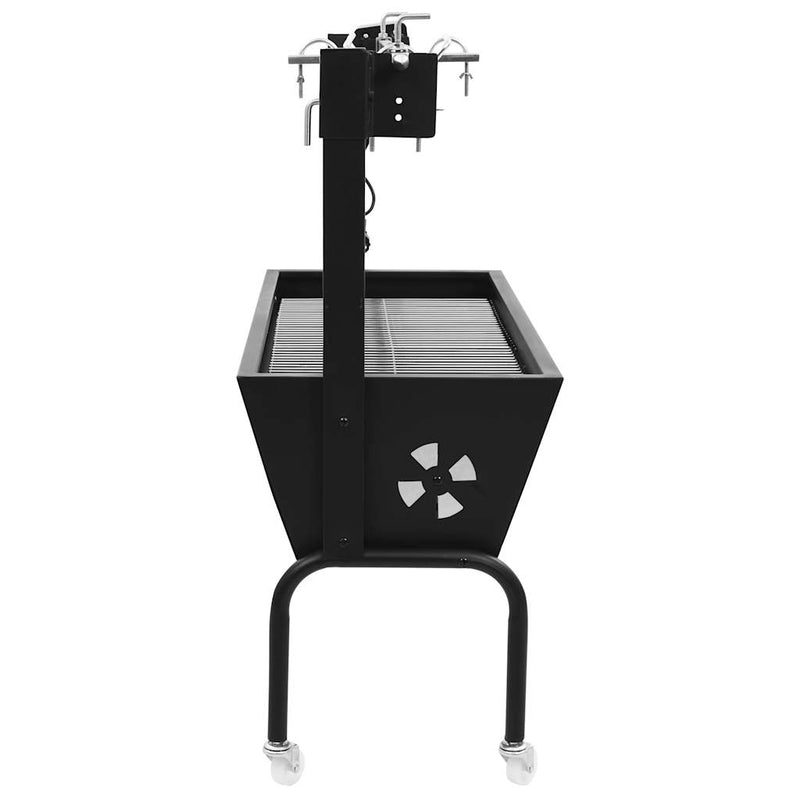Load image into Gallery viewer, Vidaxl bbq draaispit elektrisch roestvrij staal