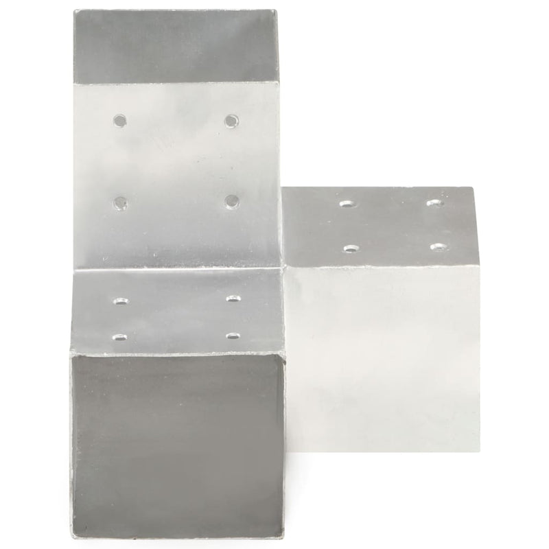 Afbeelding laden in galerijviewer, Vidaxl paalverbinding y-vorm 101x101 mm gegalvaniseerd metaal
