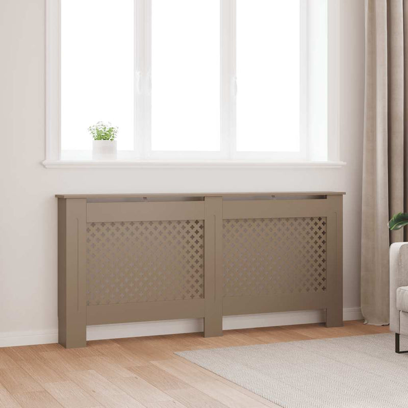 Afbeelding laden in galerijviewer, Vidaxl radiatorombouw 172x19x81,5 cm mdf