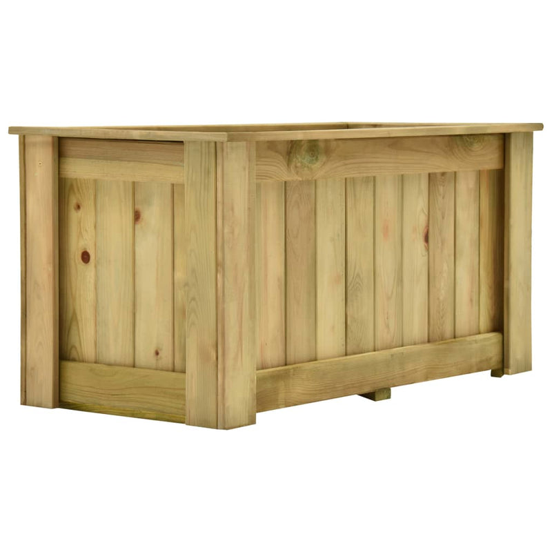 Load image into Gallery viewer, VidaXL Plantenbak verhoogd 100x50x50 cm geïmpregneerd grenenhout