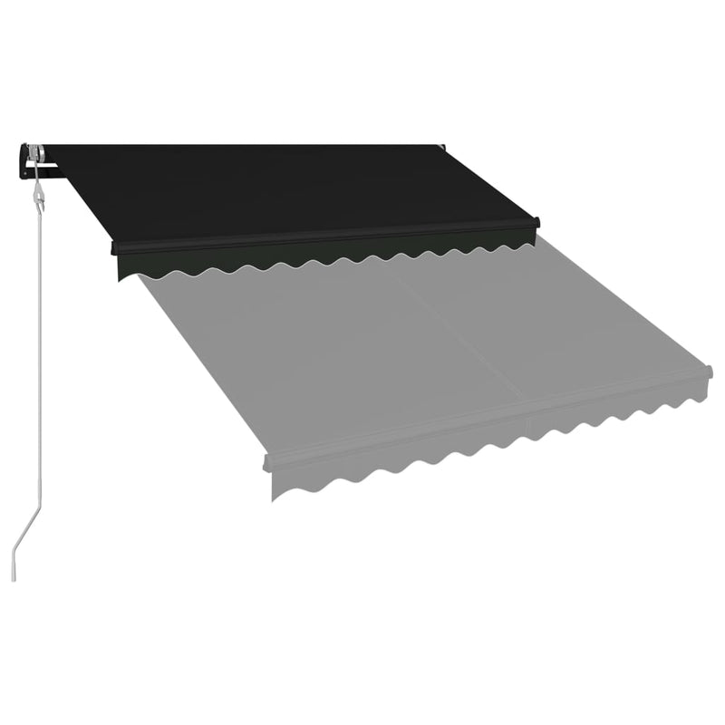 Load image into Gallery viewer, VidaXL Luifel automatisch uittrekbaar 300x250 cm antraciet
