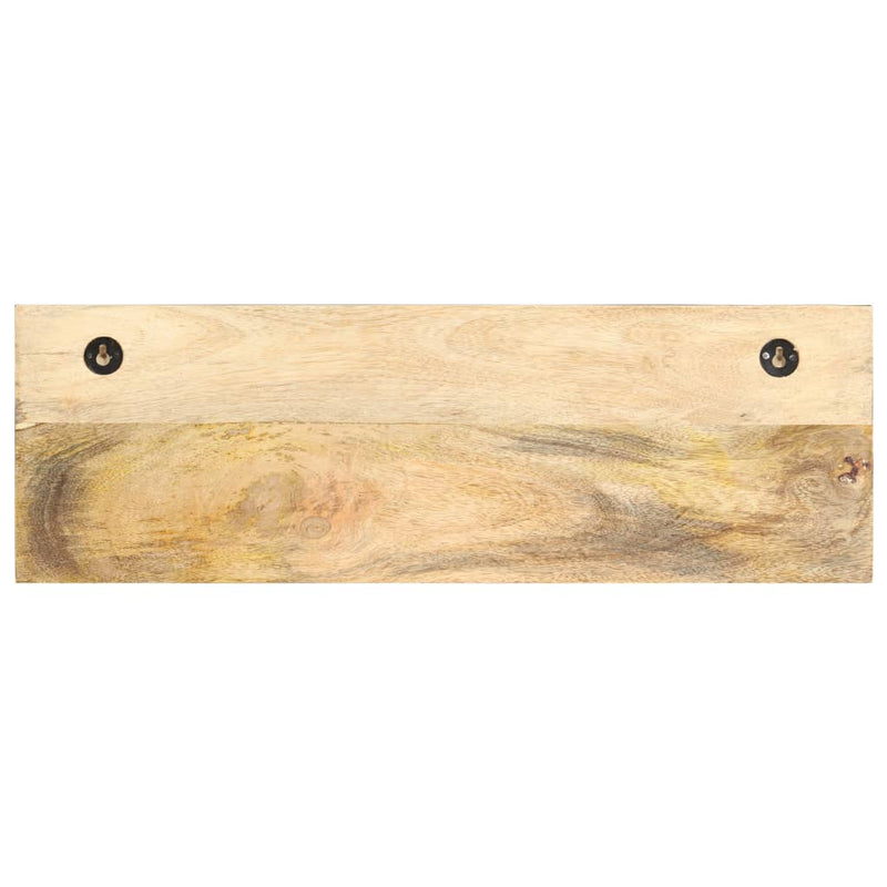 Load image into Gallery viewer, Vidaxl wandkapstok 60x15x20 cm massief ruw mangohout