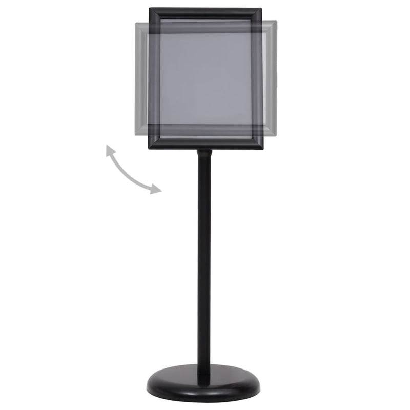 Load image into Gallery viewer, Vidaxl posterstandaard a4 aluminiumlegering zwart