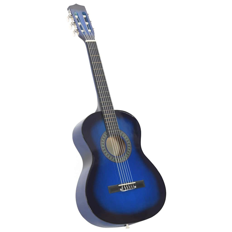 Load image into Gallery viewer, Vidaxl gitaar klassiek beginner en kinderen 3 4 36 blauw