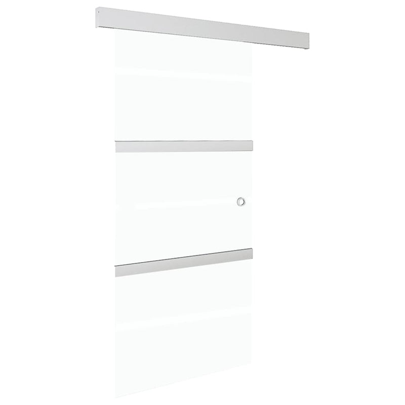 Load image into Gallery viewer, VidaXL Schuifdeur met zachte stops 90x205 cm ESG-glas en aluminium