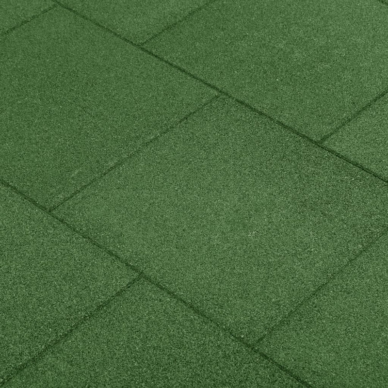 Load image into Gallery viewer, VidaXL Valtegels 24 st 50x50x3 cm rubber groen