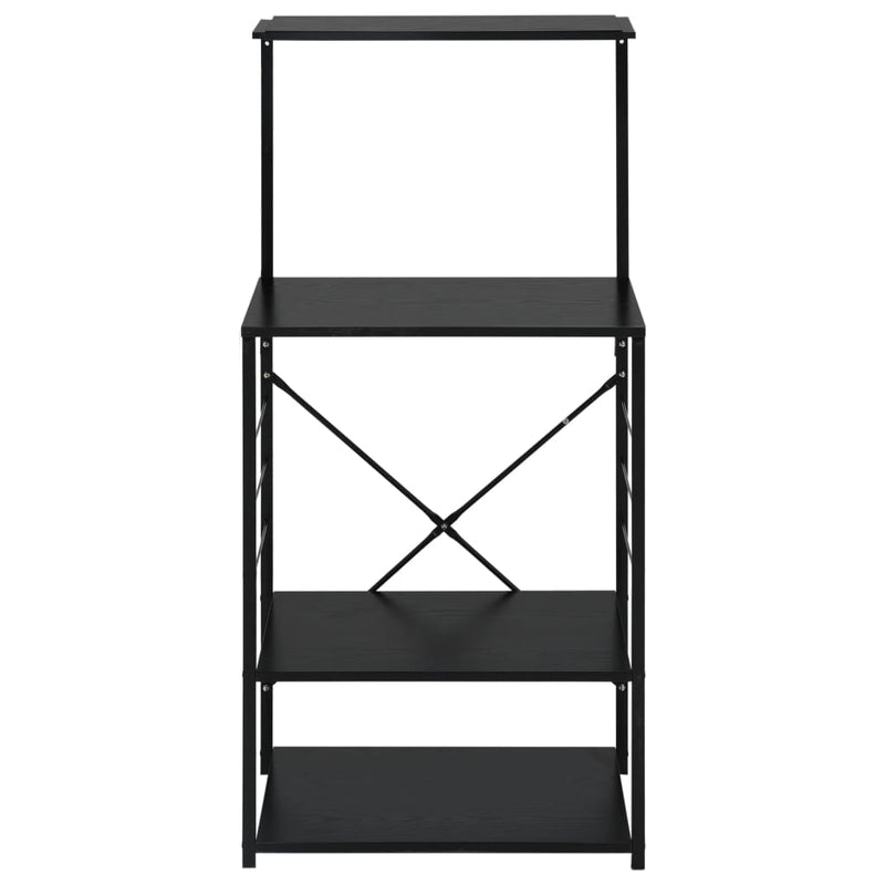 Load image into Gallery viewer, Vidaxl magnetronkast 60x39,6x123 cm bewerkt hout zwart