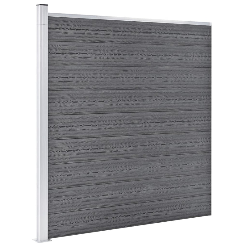 Load image into Gallery viewer, VidaXL Schutting 699x186 cm HKC grijs