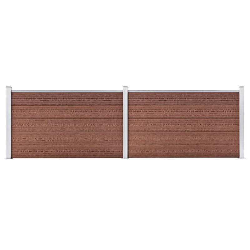 Load image into Gallery viewer, VidaXL Schutting 353x106 cm HKC bruin