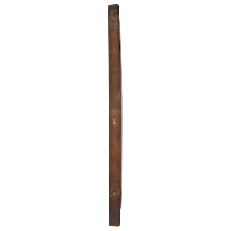 Load image into Gallery viewer, Vidaxl wandspiegel rond 60 cm teakhout