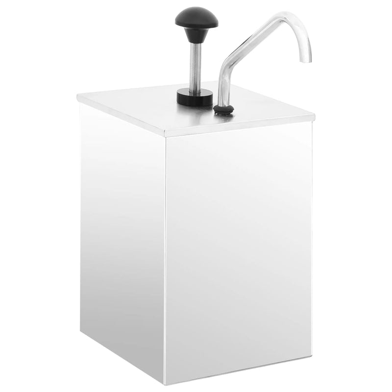 Load image into Gallery viewer, Vidaxl sausdispenser 3,5 l roestvrij staal