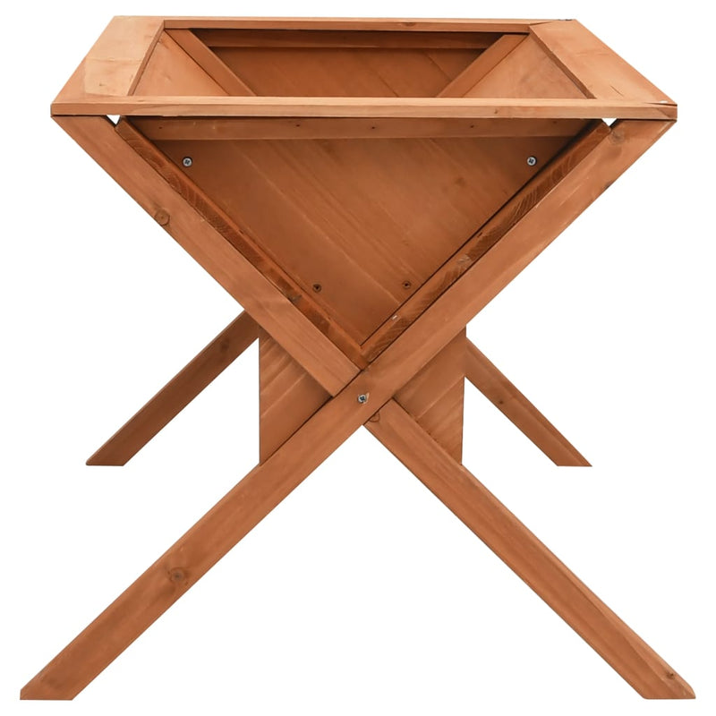 Load image into Gallery viewer, Vidaxl plantenbak 90x55x56 cm vurenhout